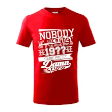 Nobody is perfect - Vlastný ročník