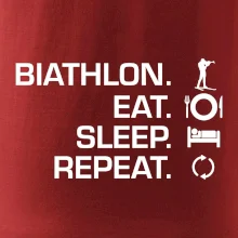 Biathlon Eat Sleep Repeat