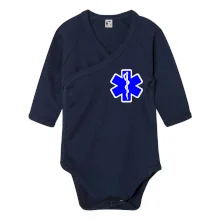 Rescue - Hviezda na prsníku + nápis na chrbte Rescue - Hviezda na prsníku + nápis na chrbte