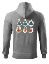 Vianočná sada - stromčeky a darčeky