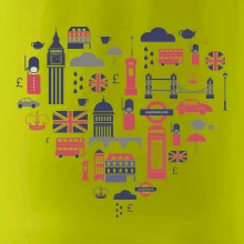 Anglicko symboly srdce Anglicko symboly srdce