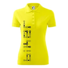 Biker nápis na výšku reťaz