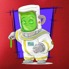 Vesmírny vojak tmavo modrý Vesmírny vojak tmavo modrý