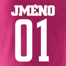 Futbalový dres - vlastné meno a číslo