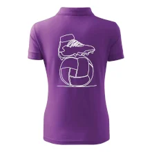 Futbalová lopta kopačka jedným ťahom