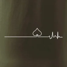 Poker EKG listy piky