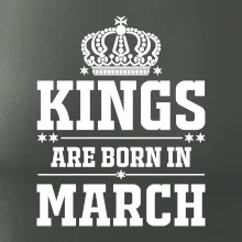 Kings are born in March