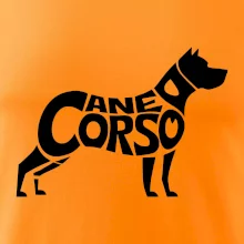 Cane corso nápis v tele