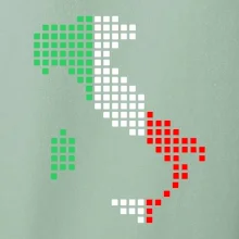 Taliansko obrys vlajka