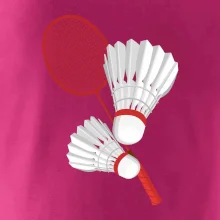 Bedminton - pálka a košík