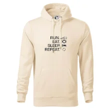 Run eat sleep repeat Run eat sleep repeat