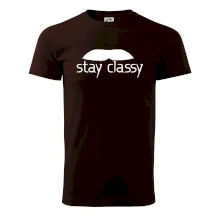 Stay Classy - mustache