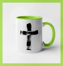 Jesus kríž štetcom