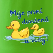 Moje první dovolená u vody - holčička