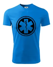 Rescue logo samostatné guľaté