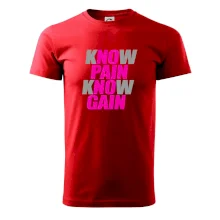 Know Pain, Know Gain Know Pain, Know Gain