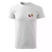 Folklór na prsníku sliepky