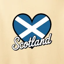 Scotland Srdce s vlajkou
