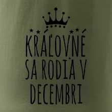 Kráľovné sa rodia v decembri