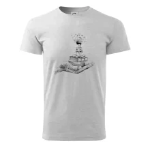 Čitateľ - ruka kreslená Čitateľ - ruka kreslená