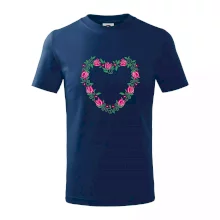 Červené tulipánové srdiečko (Pecka design)