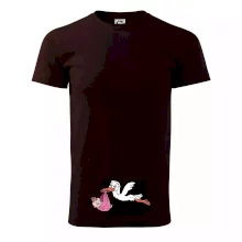 Bocian a bábätko - dievča (Hana-creative)