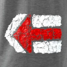 Párová turistická značka  červená