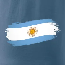 Argentína vlajka obhrýzaná