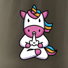 Yoga fučiaci jednorožec