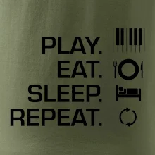 Play eat sleep piano