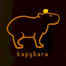 Kapybara hnedý obrys (Moňas) Kapybara hnedý obrys (Moňas)