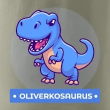 Dinosaurie mená - modrý dinosaurus