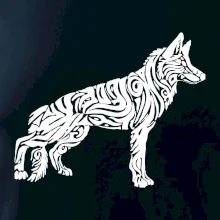 Nemecký ovčiak - tattoo