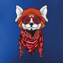 Červená panda hipster