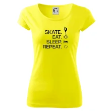Eat sleep skate - ľadové korčuľovanie