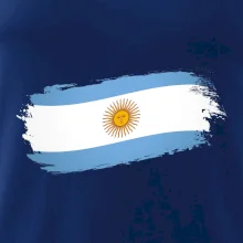 Argentína vlajka obhrýzaná