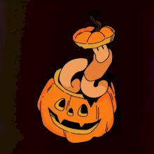 Dážďovka v tekvici (Alexis Citrine) Dážďovka v tekvici (Alexis Citrine)