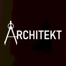 Architekt nápis
