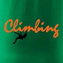 Climbing písací text