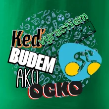 Keď vyrastiem budem ako ocko cestný bicykel