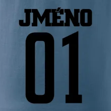Futbalový dres - vlastné meno a číslo