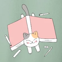 Učenie na štátnice mačka