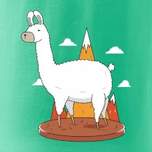 Alpaka kreslená Alpaka kreslená