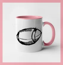 Americký futbal lopta skica Americký futbal lopta skica