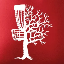 Disc golf pozor strom Disc golf pozor strom