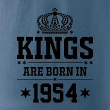Kings are born in 1954