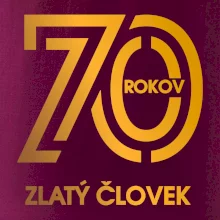 70 rokov zlatý človek