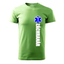 Nápis Záchranár + hviezda