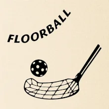Floorball nápis šikmo