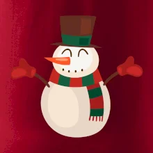 Vianočný snehuliak